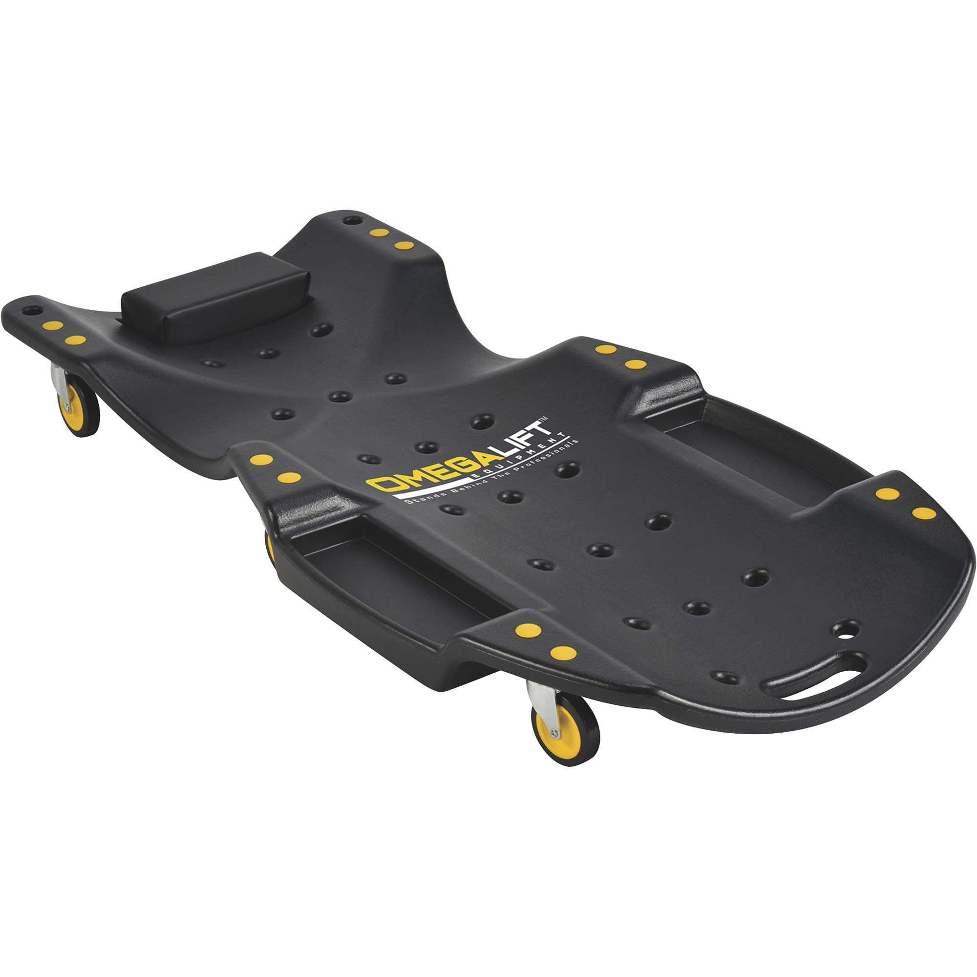 Omega Creeper with Tool Tray, 48in., 440-Lb. Capacity, l# 91902